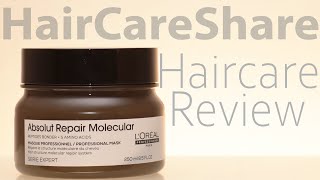 Haircare Review: Serie Expert Absolut Repair Molecular Professional Mask