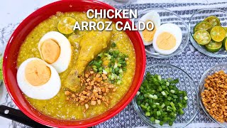 Chicken Arroz Caldo Recipe