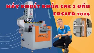 Khám Phá Máy Khoét Khóa CNC 2 Đầu Faster Phiên Bản 900mm - Genma