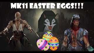 MK11: YOU'VE PROBABLY NEVER HEARD OF THESE RARE MORTAL KOMBAT EASTER EGGS!!!