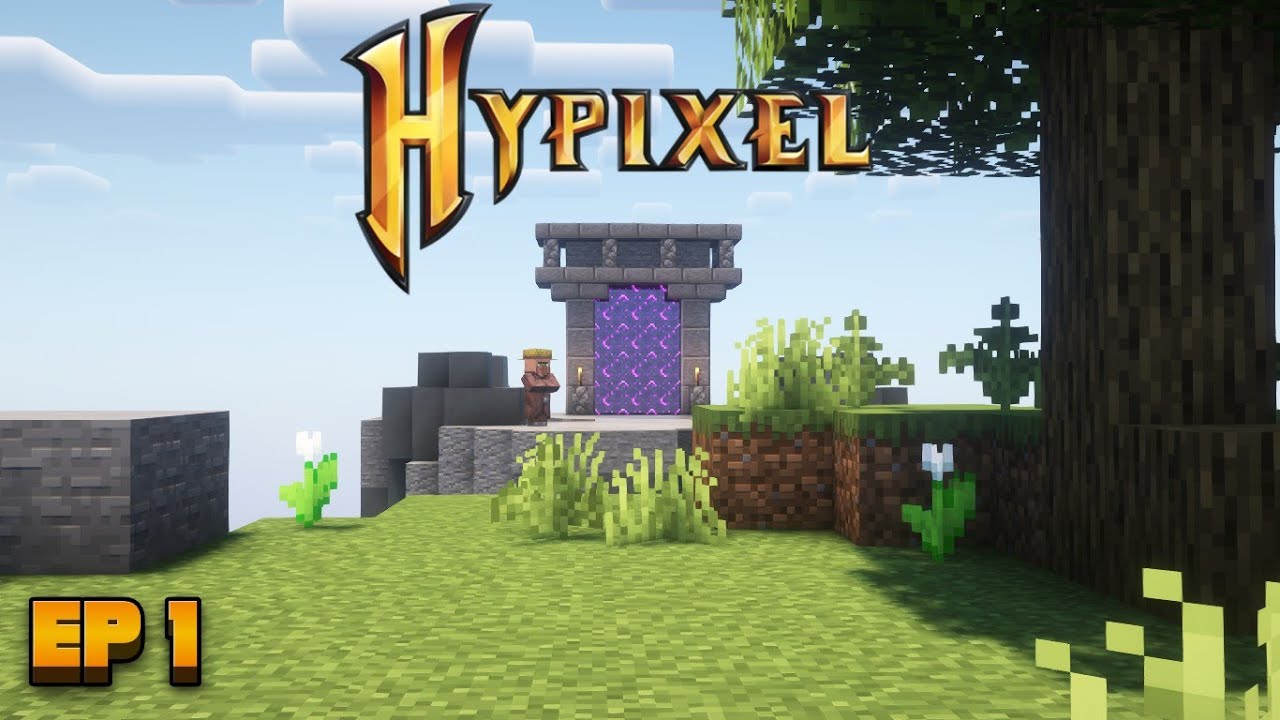 The Beginning Hypixel Skyblock Ep1 Youtube