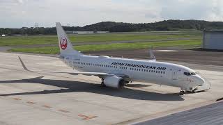 JA12RK　日本トランスオーシャン航空　JTA　ボーイングB737-800