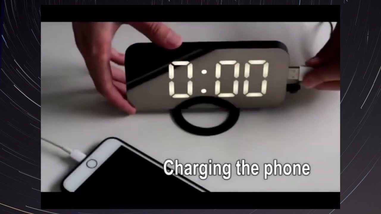 Digital Alarm Clock Youtube