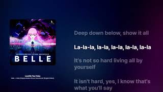 Lend Me Your Voice - Belle (Karaoke)