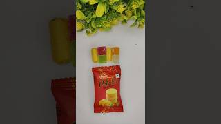 Potata Spicy Biscuits with multi colour candy #potato #chocolate #candy #unboxing #asmr