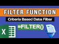 Mastering Excel Filter Function: Efficient Data Analysis Made Easy