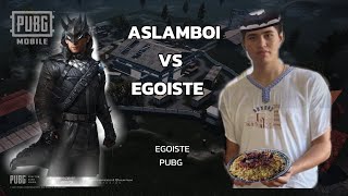 ASLAMBOI VS EGOISTE QONLI JANG