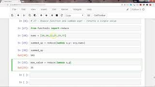Python 3 Programming Tutorial | #6 Lambda Function and Reduce Function with Aggregation Functions