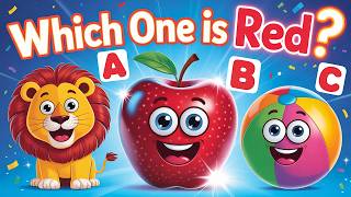 Guess the Animal, Color & Fruit! | Fun Quiz Game for Kids & Toddlers
