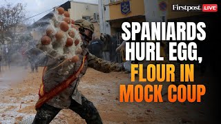 Spain's Egg Fight LIVE: Spaniards Mark Els Enfarinats Festival by Hurling Eggs, Flour in Ibi