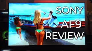 Sony AF9 OLED Review - Sony's BEST 4K OLED TV 2019!