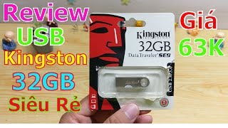 Trên Tay Usb Kingston 32GB - siêu nhỏ giá đã quá rẻ ?