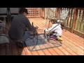 2014 05 04 How to assemble a patio set table