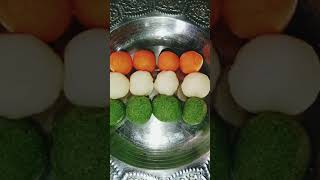 Independence day special - tricolour laddu - Cook with Minakshi