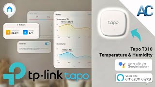 TP-Link Tapo T310 Sensore per Temperatura e Umidità | Controlla il clima della tua casa