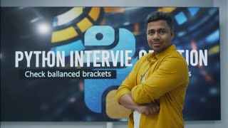 CRACK the Balanced Brackets Problem in Python | Data Structures & Algorithms (DSA)
