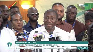 🇬🇭 Minority Reacts to Akandoh’s Vetting Chaos! Calls for Defeamekpor’s Resignation \u0026 Clerk Fired!