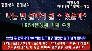 60대 기대수명