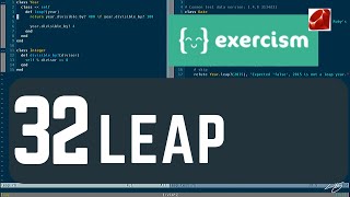 exercism.io 32 leap