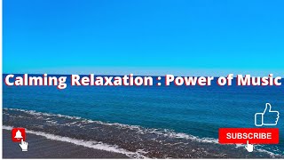Ocean Relaxing Piano Music With High Quality Stereo Ocean Sounds Of Rolling Waves For Deep Sleeping