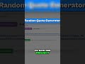 Build a Random Quote Generator: API Project Guide