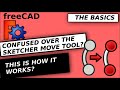 FreeCAD: Confused over the Sketcher Move tool ? This is how it works!