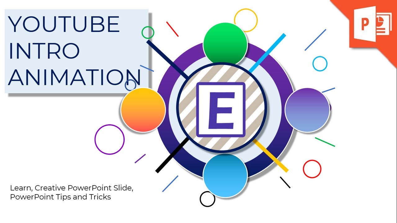 How To Make Youtube Intro In Powerpoint Powerpoint Animation Tutorial