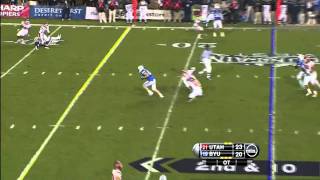 BYU vs. UTAH - Holy War 2009 - BYU wins in OT