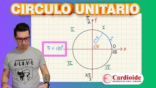 CIRCULO GONIOMETRICO | Circulo Unitario | GRADOS y RADIANES