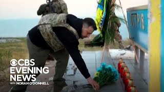 Zelenskyy pays tribute to Ukrainian forces on 500-day mark of Russia's invasion
