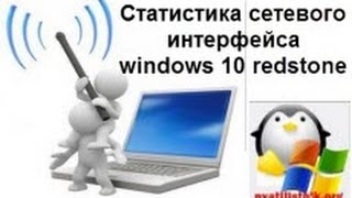 Статистика сетевого интерфейса windows 10 redstone (Anniversary Update)