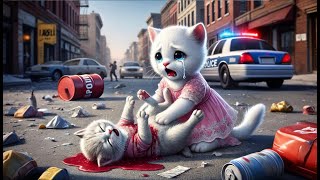 عروسی گربه غم انگیز است، به دلیل آتش بزرگ #گربه #گربه ناز #آیکات #گربه #catstory 4k