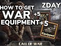 HOW TO BOOST POWER AND STATS WITH WAR EQUIPMENT | Z DAY HEARTS OF HEROES