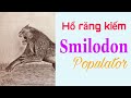 Cách vẽ Hổ răng kiếm - How to draw a Smilodon Populator