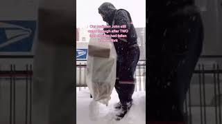 Weather Challenges for Deliveries! #usps