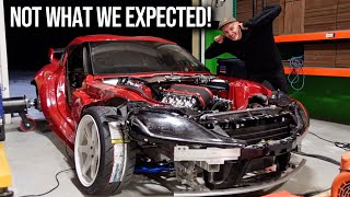 4 Rotor Supra Moves Under it’s Own Power + Hits the Rollers!