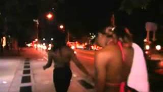 Yanity (Ms Yan) on the Tranny Stroll in Atlanta, Ga