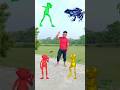 16 October 2024 Red, yellow, green & blue frog dancing funny😜😝🤣 vfx magic video