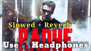 Radhe Title Track [Slowed Reverb] | Radhe - Your Most Wanted Bhai | Salman Khan & Disha Patani