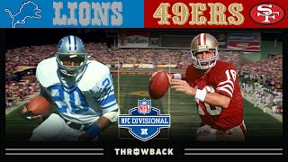 80's Forgotten Playoff Classic (Lions vs. 49ers 1983, NFC Divisional)