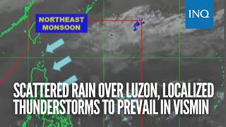 Cloudy skies, scattered rain over Luzon; localized thunderstorms to prevail in VisMin