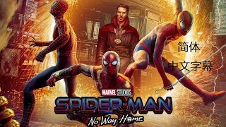 简体字幕：SPIDER MAN  NO WAY HOME   Official Teaser Trailer 蜘蛛侠：英雄无归