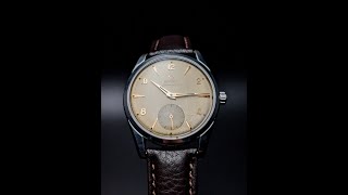 Beautiful Omega Seamaster Oversize / Vintage 1958 / cal.267 / Serviced