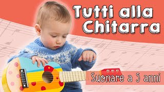 🎸Tutti alla chitarra! 🧒il primo libro per bambini di 5 anni