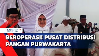 Pemprov Resmikan Pusat Distribusi Pangan Purwakarta