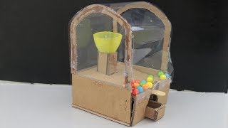 DIY Toy Double Bubble Mini Gumball Basketball Machine
