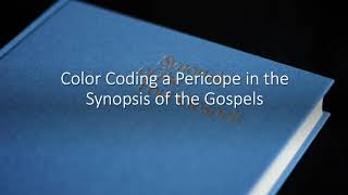 Color-Coding a Pericope