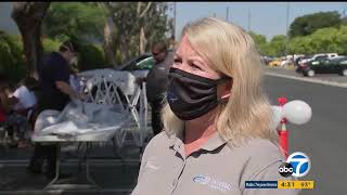 Allied Universal Hosted a Drive-Thru Hiring Event | ABC 7