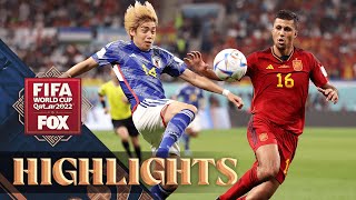 Japan vs. Spain Highlights | 2022 FIFA World Cup
