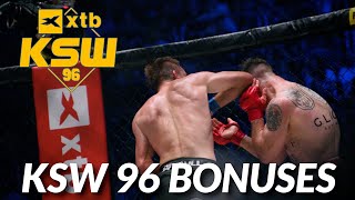 Knockouts \u0026 Fight of the Night after XTB KSW 96 | XTB Bonuses